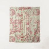 Mozart Marriage of Figaro 1700s Franse Pattern Wandkleed (Voorkant)