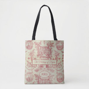 Mozart Marriage of Figaro 18th Century  Tote Bag