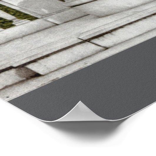 Mozart Monument in Wenen (1900) Poster (Hoek)