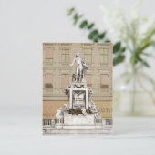 Mozart Monument in Wenen Briefkaart (Staand voorkant)