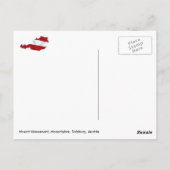 Mozart Monument, Mozartplatz, Salzburg, Oostenrijk Briefkaart (Achterkant)