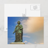 Mozart monument, Salzburg, Oostenrijk Briefkaart (Voorkant / Achterkant)