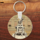 Mozart Monument, Wenen, Oostenrijk-Hongarije magni Sleutelhanger (Voorkant)