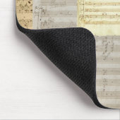 Mozart Music Manuscripts Muismat (Hoek)