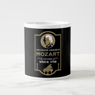 Mozart Muziek Liefhebber Cadeau Grote Koffiekop