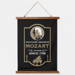 Mozart Muziek Liefhebber Cadeau Hangend Wandkleed