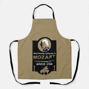 Mozart Muziek Liefhebber Cadeau Schort