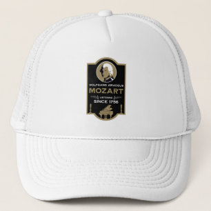 Mozart Muziek Liefhebber Cadeau Trucker Pet