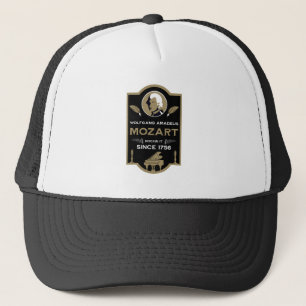 Mozart Muziek Liefhebber Cadeau Trucker Pet