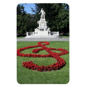 mozart muziekbeeld magneet