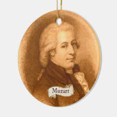 Mozart Ornament - Aangepaste  kunstversiering (Links)
