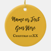 Mozart Ornament - Aangepaste  kunstversiering (Achterkant)