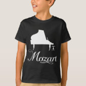 Mozart Piano T-shirt (Voorkant)