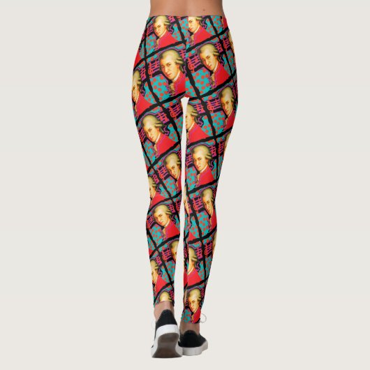 Mozart ‘pop-art’ leggings (Achterkant)