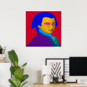 Mozart pop Art Poster (Thuiskantoor)