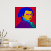 Mozart pop Art Poster (Keuken)