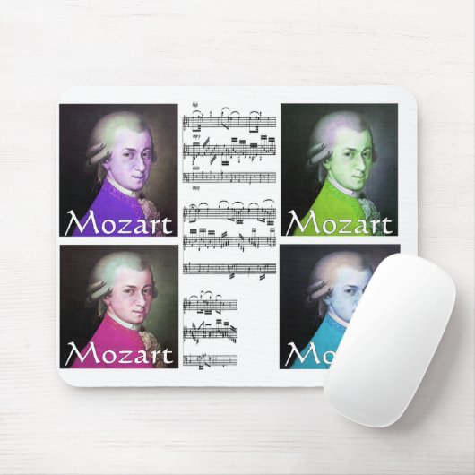 mozart pop mouspad muismat (Met muis)