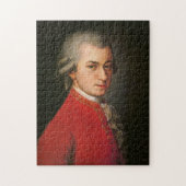 Mozart Portrait Legpuzzel (Verticaal)