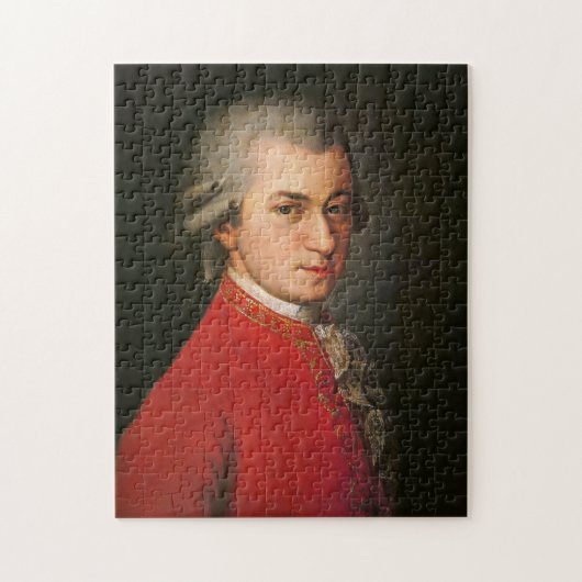 Mozart Portrait Legpuzzel (Verticaal)