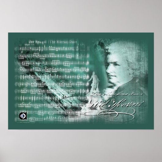 Mozart Poster (Voorkant)