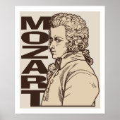 Mozart Poster (Voorkant)
