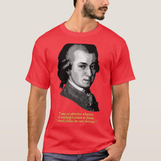 Mozart Quote T-shirt