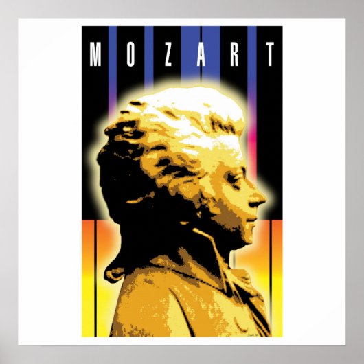 MOZART RAINBOW POSTER (Voorkant)