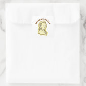 Mozart-rella Funny Music Cheese Pun Sticker (Tas)