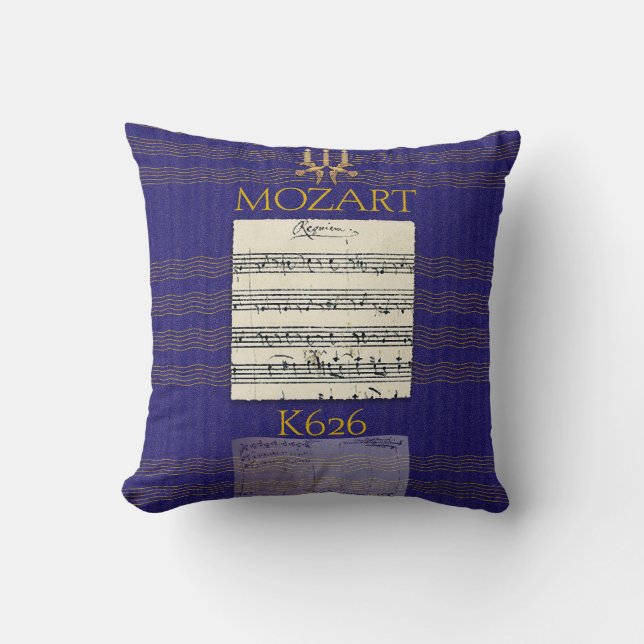 Mozart Requiem Kussen (Voorkant)