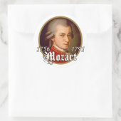 Mozart Ronde Sticker (Tas)