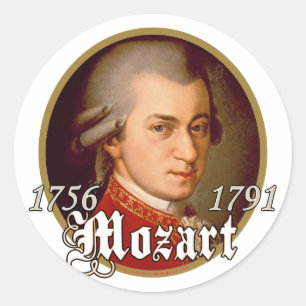 Mozart Ronde Sticker
