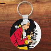 Mozart Sleutelhanger (Voorkant)