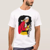 Mozart speelt piano t-shirt (Voorkant)