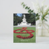 mozart standbeeld briefkaart (Staand voorkant)