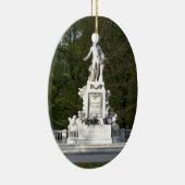 Mozart Statue Keramisch Ornament (Rechts)