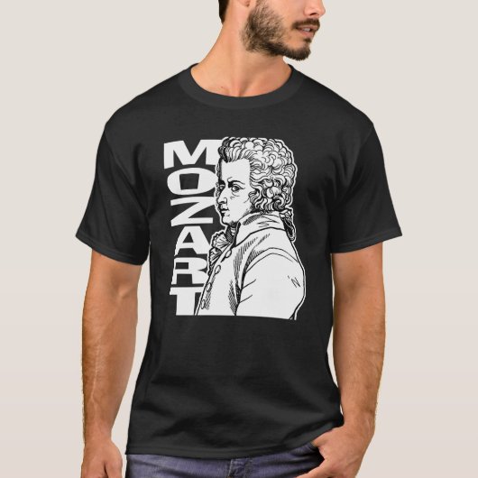 Mozart T-shirt (Voorkant)