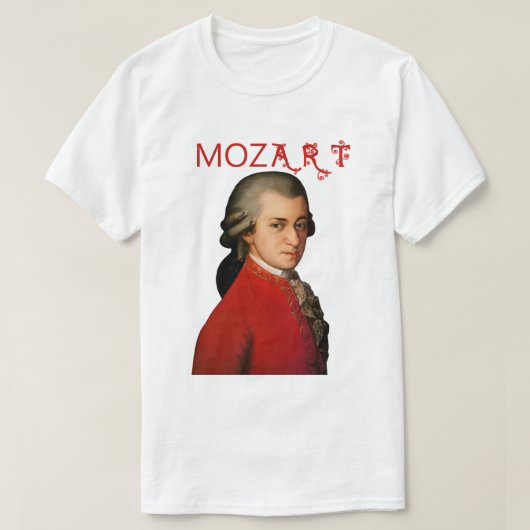 mozART T-shirt (Design voorkant)