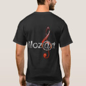 mozart t-shirt (Achterkant)
