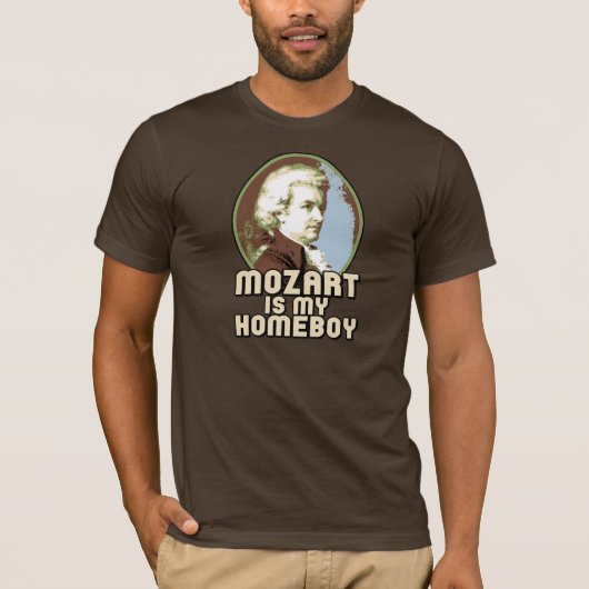 Mozart T-shirt (Voorkant)