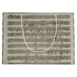Mozart Violin Concerto Manuscript Large Cadeautasje