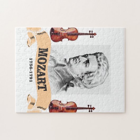 MOZART VIOLINS LEGPUZZEL (Horizontaal)