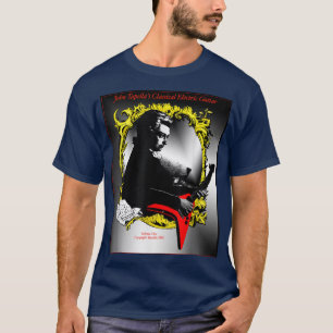 Mozart voor elektrische gitaar t-shirt