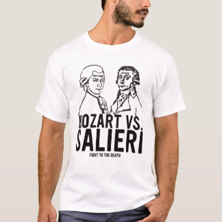 Mozart VS. Salieri T-shirt
