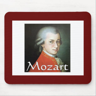 Mozartgiften voor muziekliefhebbers muismat