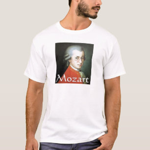 Mozartgiften voor muziekliefhebbers t-shirt