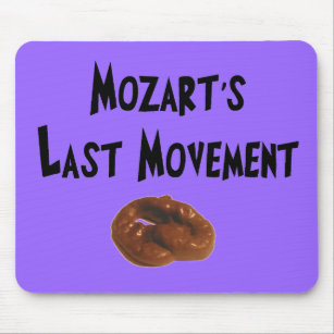 Mozarts last Movement Hilarious Gifts Muismat