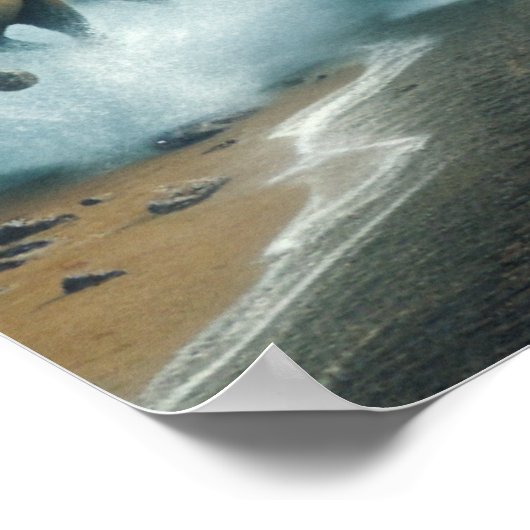 Mozes Afscheid van het Rode Zee Bijbelse kunst, Ex Poster (Hoek)