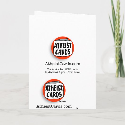 Mozes: "Beter"! - Kaart (Achterkant)