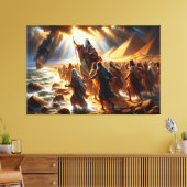 Mozes Canvas Afbeelding 2 (Insitu (Woonkamer))
