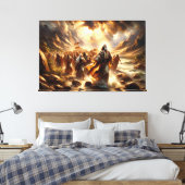 Mozes Canvas Afbeelding 4 (Insitu (Slaapkamer))